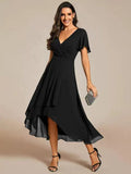 Romantische midi jurk met luxe kant - Kaylee