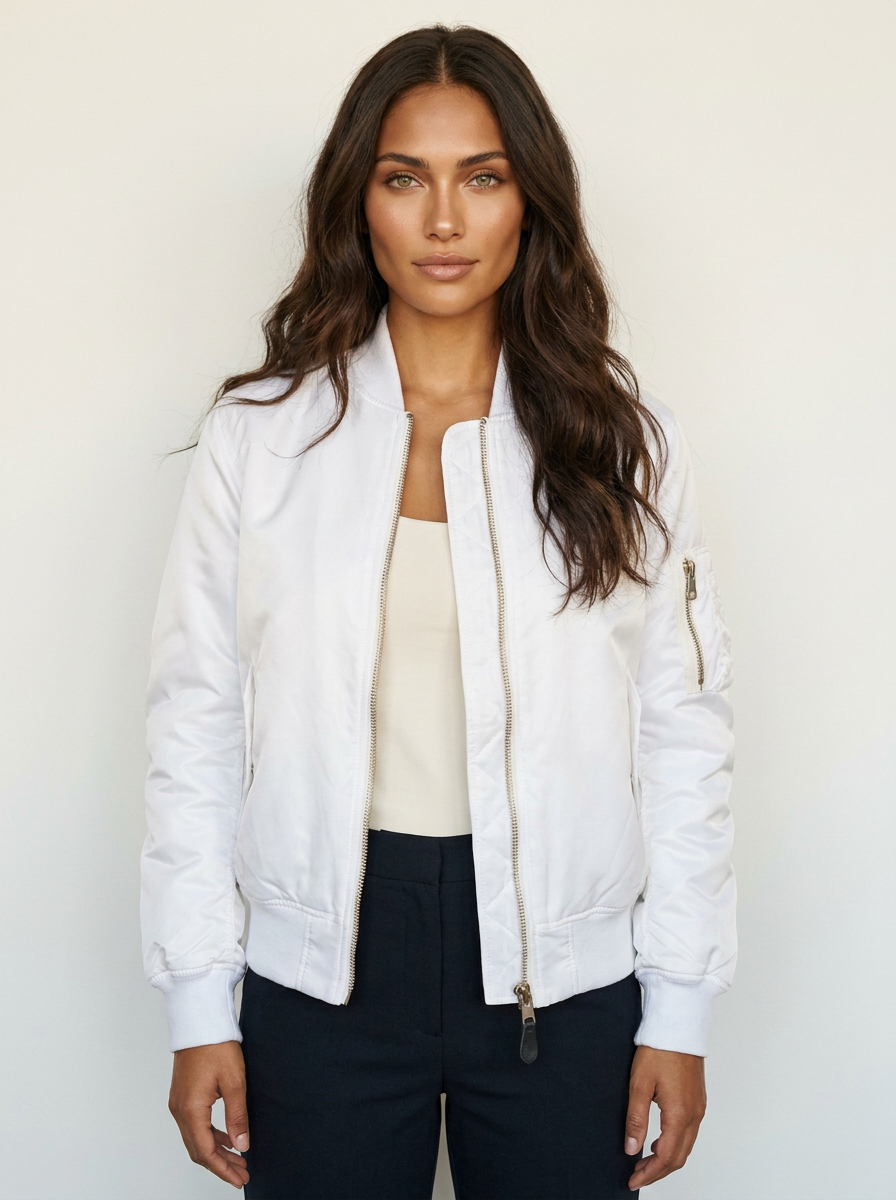 Klassiek bomberjack met utility details - Victoria
