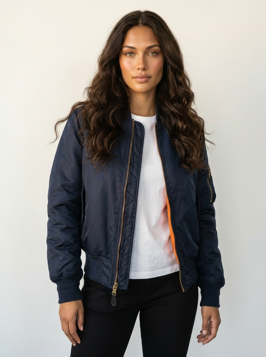 Klassiek bomberjack met utility details - Victoria