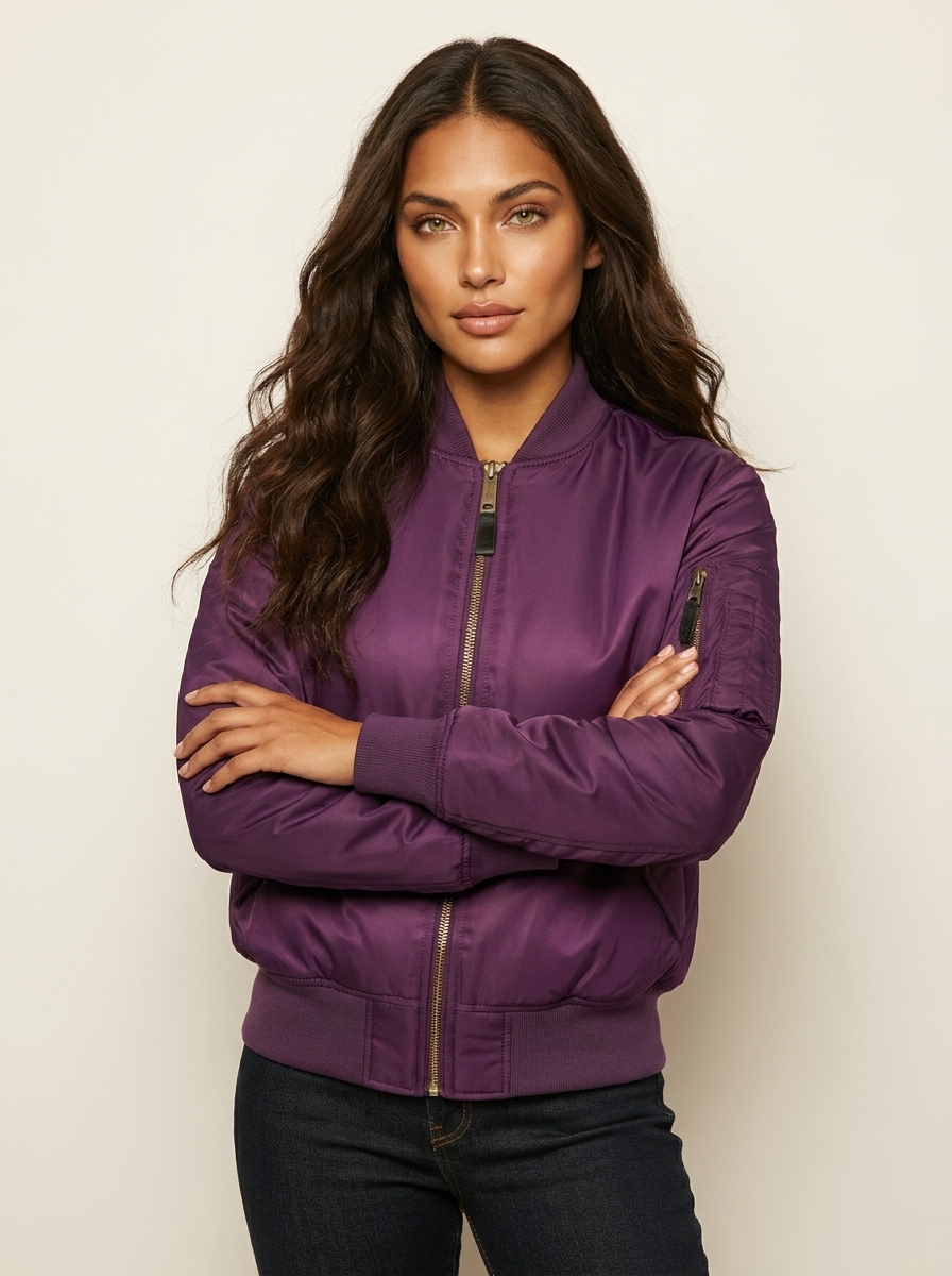 Klassiek bomberjack met utility details - Victoria