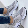 Sneakers grijs vooraanzicht Anna