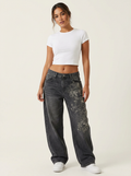 Wide leg jeans detail 1 Dewi
